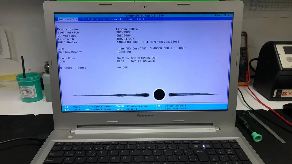 Laptop Piksel Sorunlu Ekran